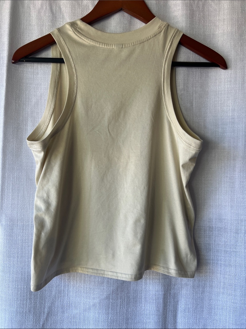 Vuori Women's Tank Top in Ivory/Cream - Picture 4 of 4